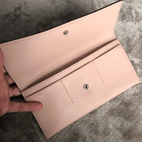 Kate Spade Blush Saffiano Leather wallet/clutch - Picture 4 of 7